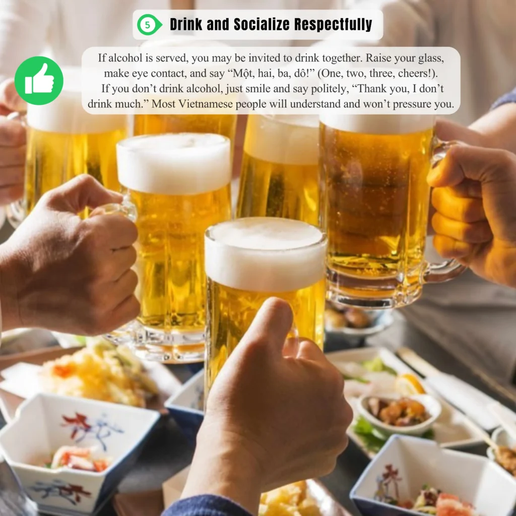 Drink and Socialize Respectfully